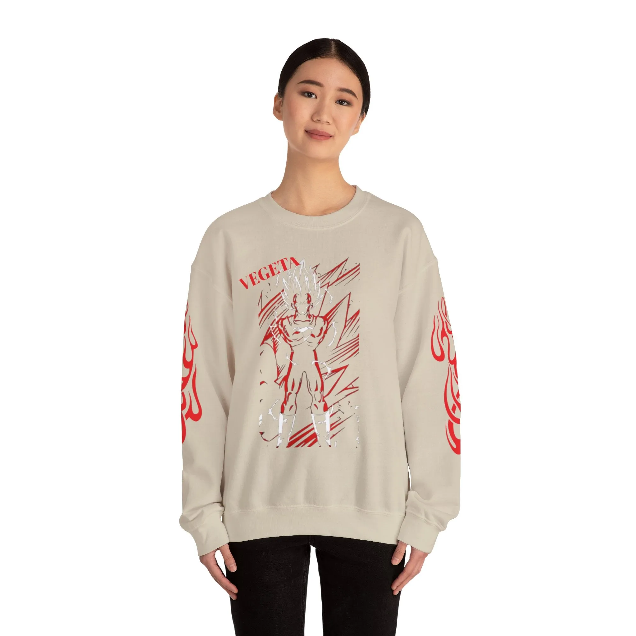 Vegeta Vibes Unisex Crewneck Sweatshirt