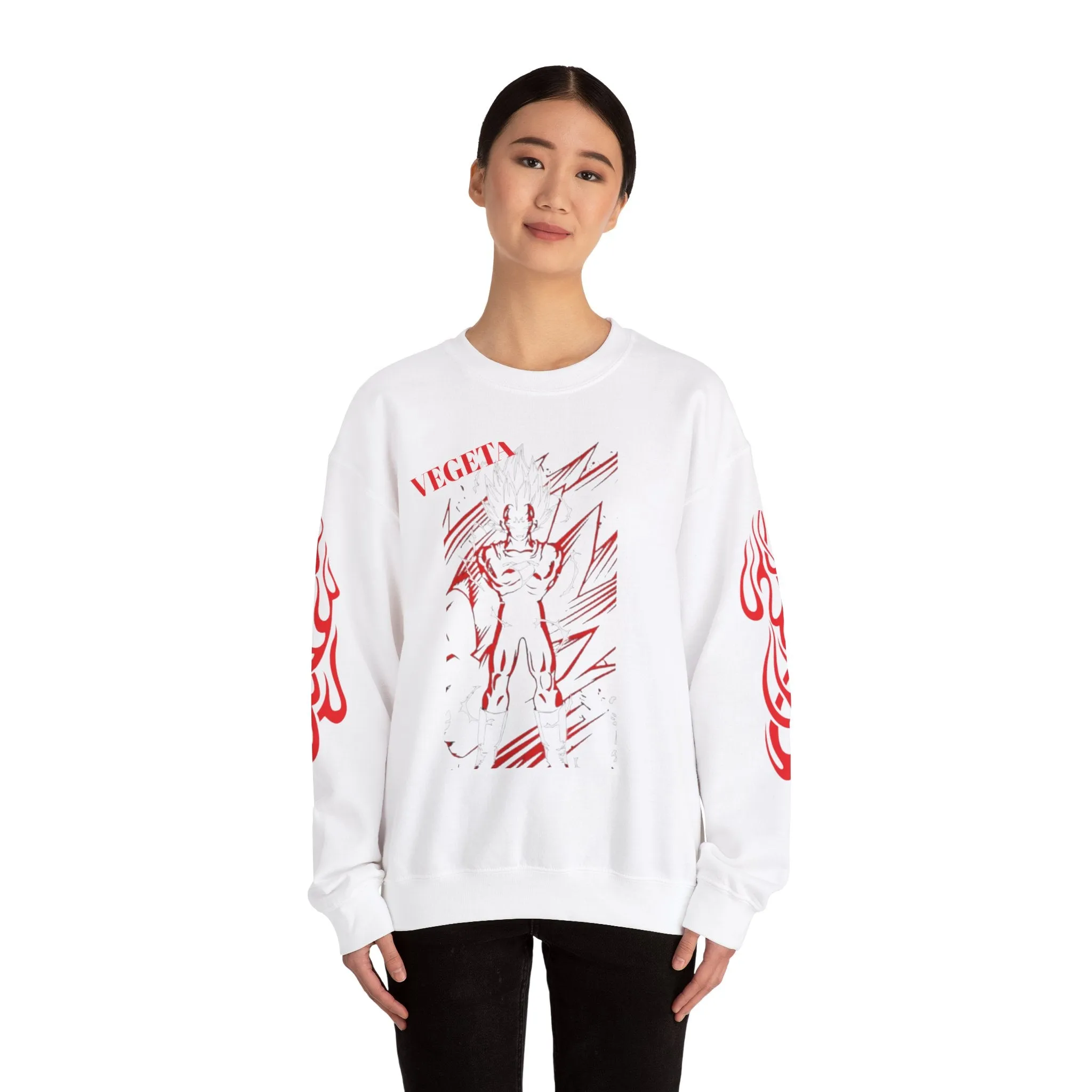 Vegeta Vibes Unisex Crewneck Sweatshirt