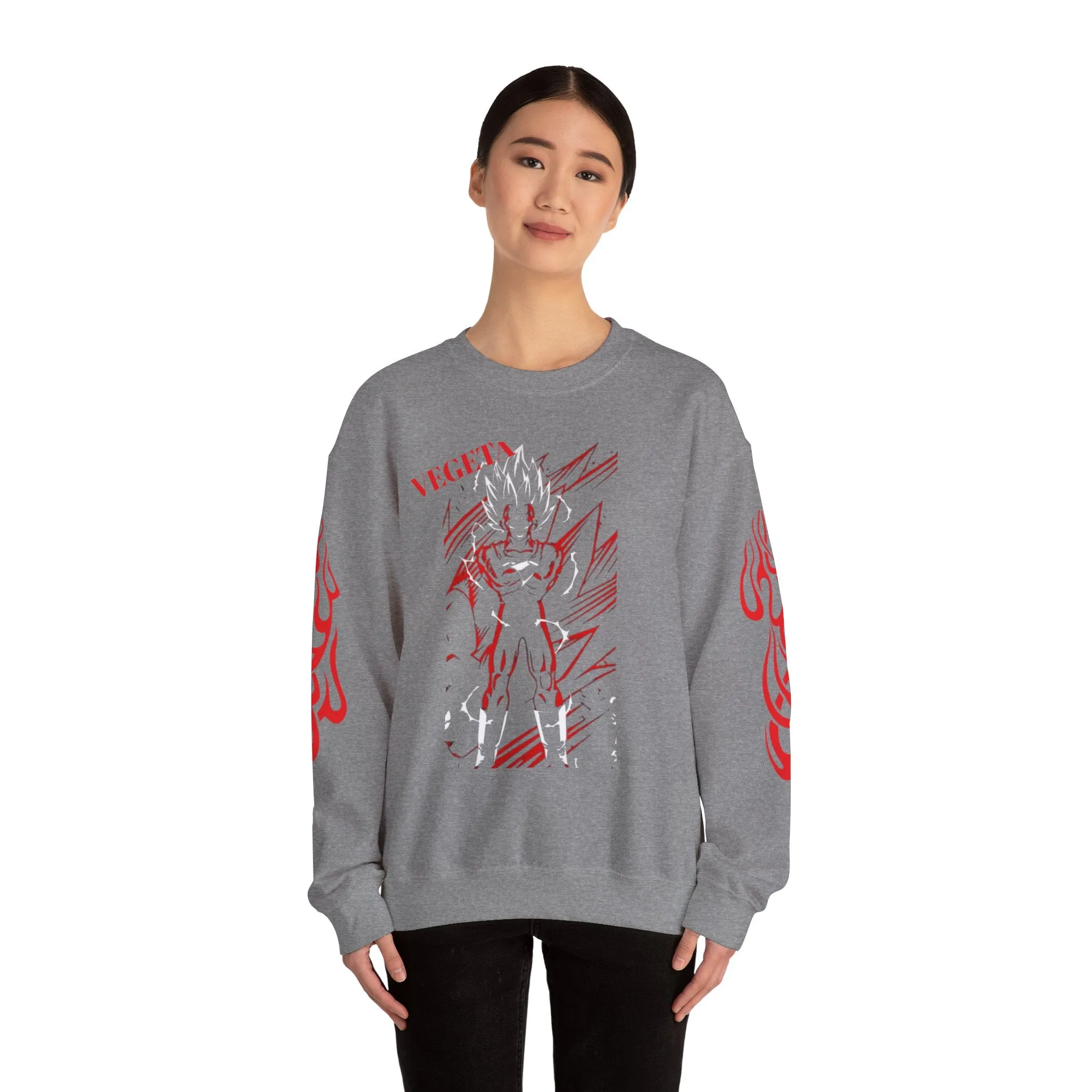 Vegeta Vibes Unisex Crewneck Sweatshirt