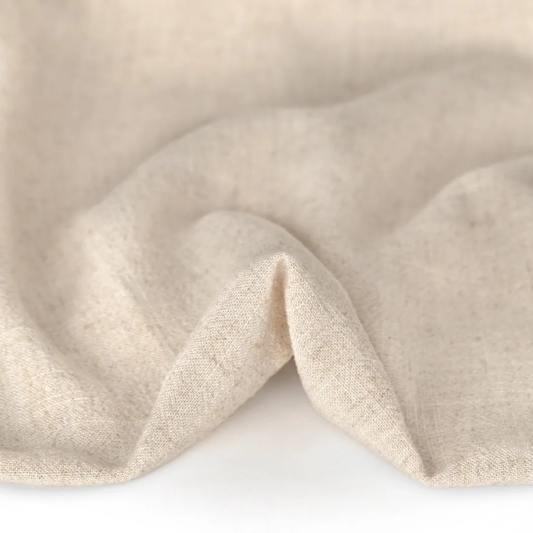 Viscose Linen Noil - Almond