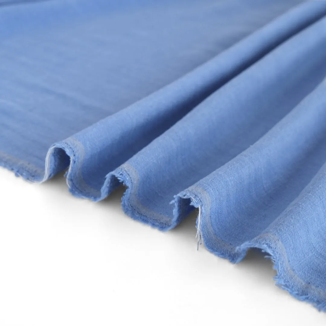 Viscose Linen Noil - Sky Blue