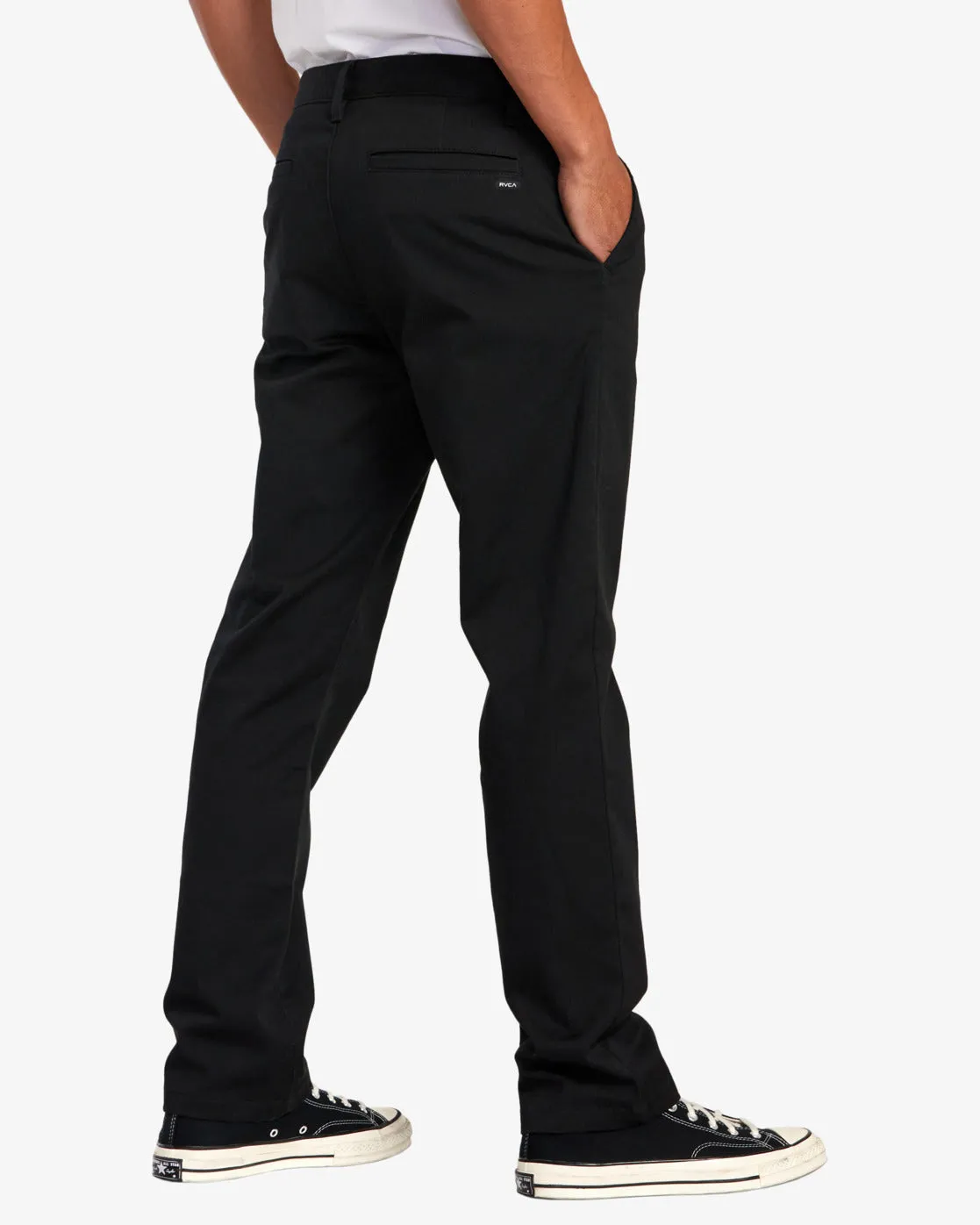 Weekend Stretch Chino Pants - Black