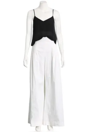 White Wide Leg Pants