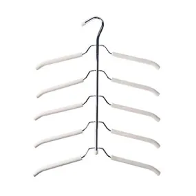 Xyijia Hanger Five Layer Clothes Hanger Multifunctional Home Wardrobe Storage Rack Accessories Organizer