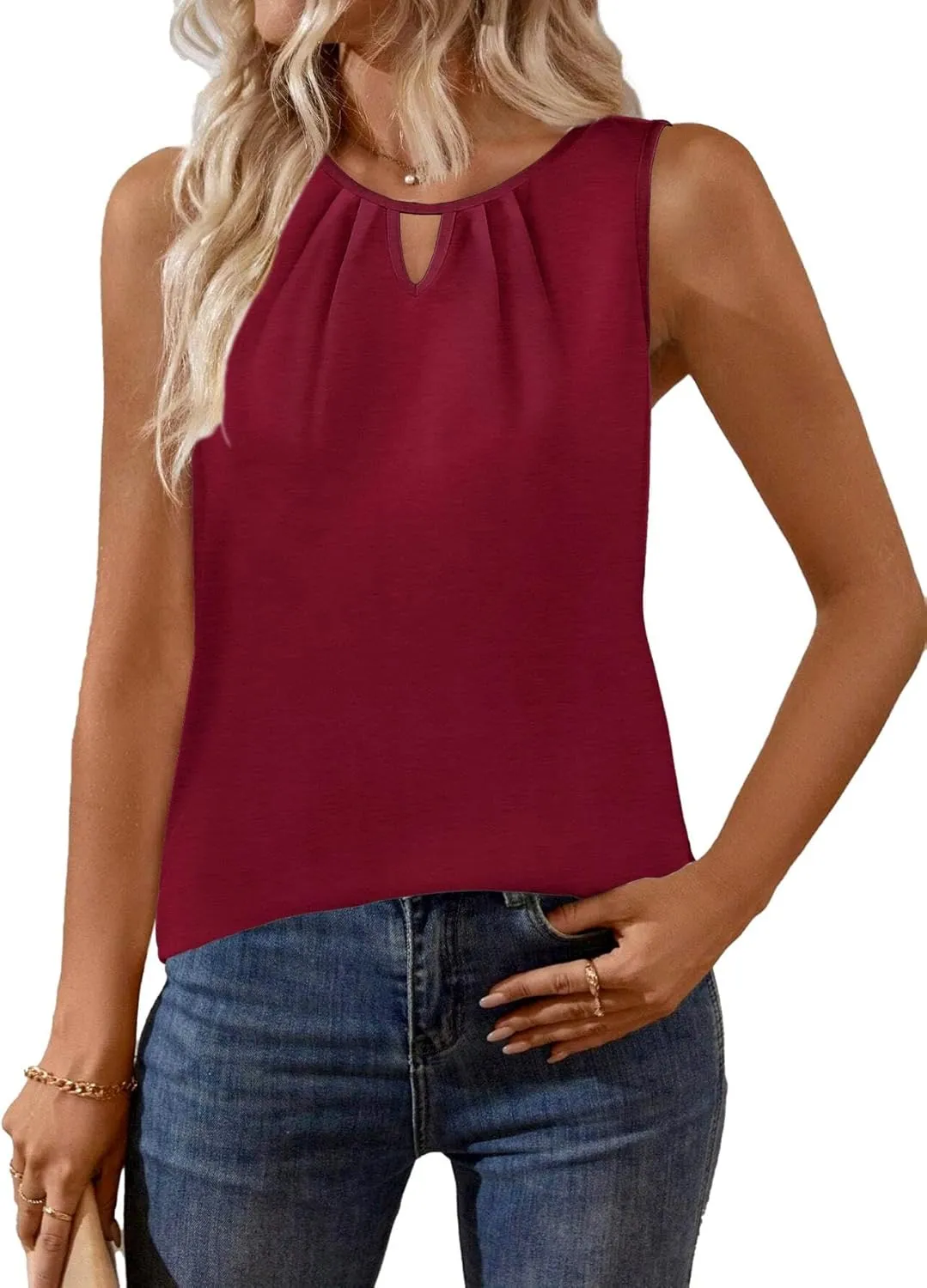 Zeagoo Tank Tops Loose Fit Basic Shirts